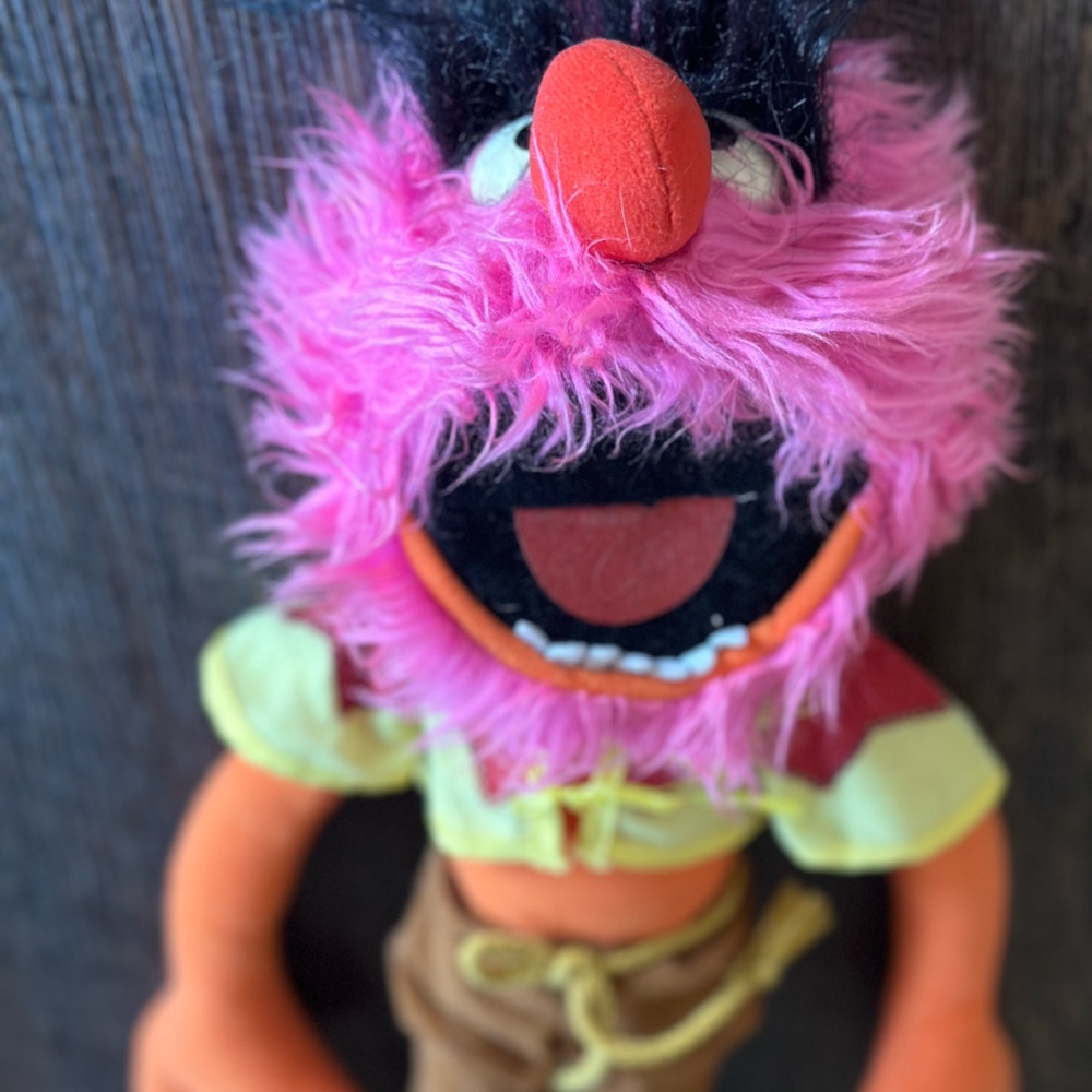Vintage Muppets Authentic Disney tagged Animal plush/ stuffed animal
